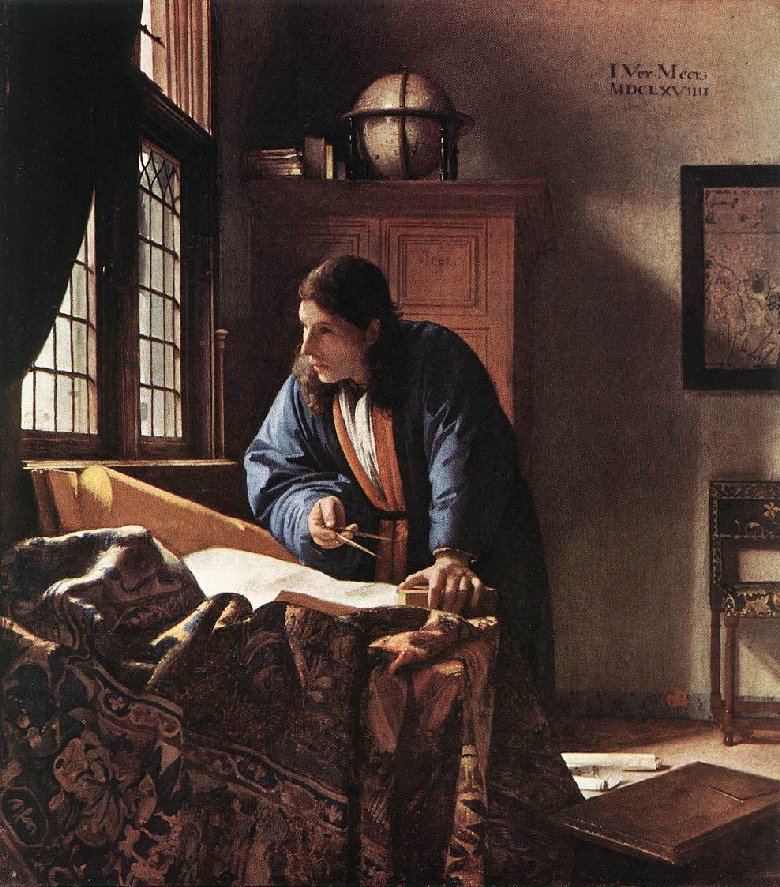 Vermeer The Geographer. The Geographer